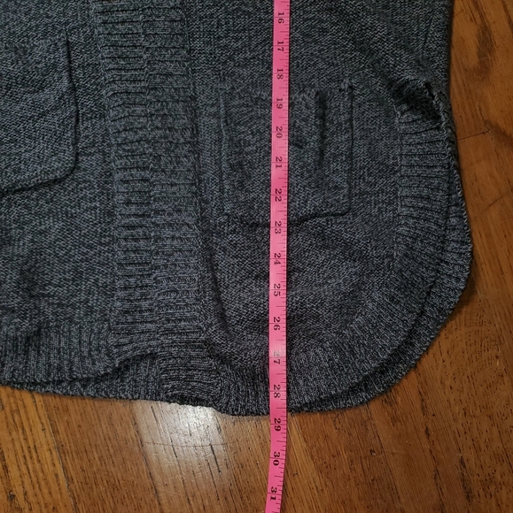 Love Change Italy Gray Open Front Cardigan - Picture 8 of 10